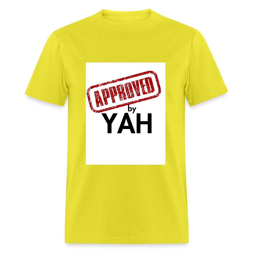 Approved by Yah - Adult - yellow