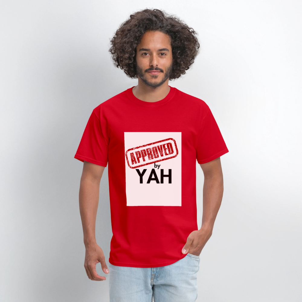 Approved by Yah - Adult - red