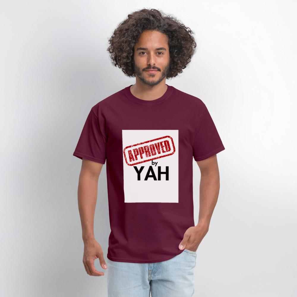 Approved by Yah - Adult - burgundy