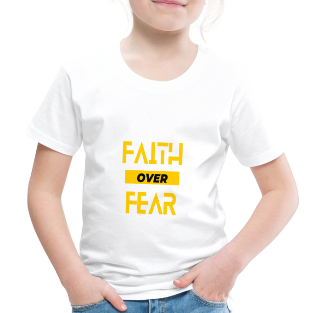 Faith Over Fear - Toddler - white