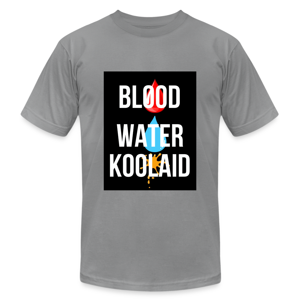 Blood Water or Koolaid - White Letters - slate