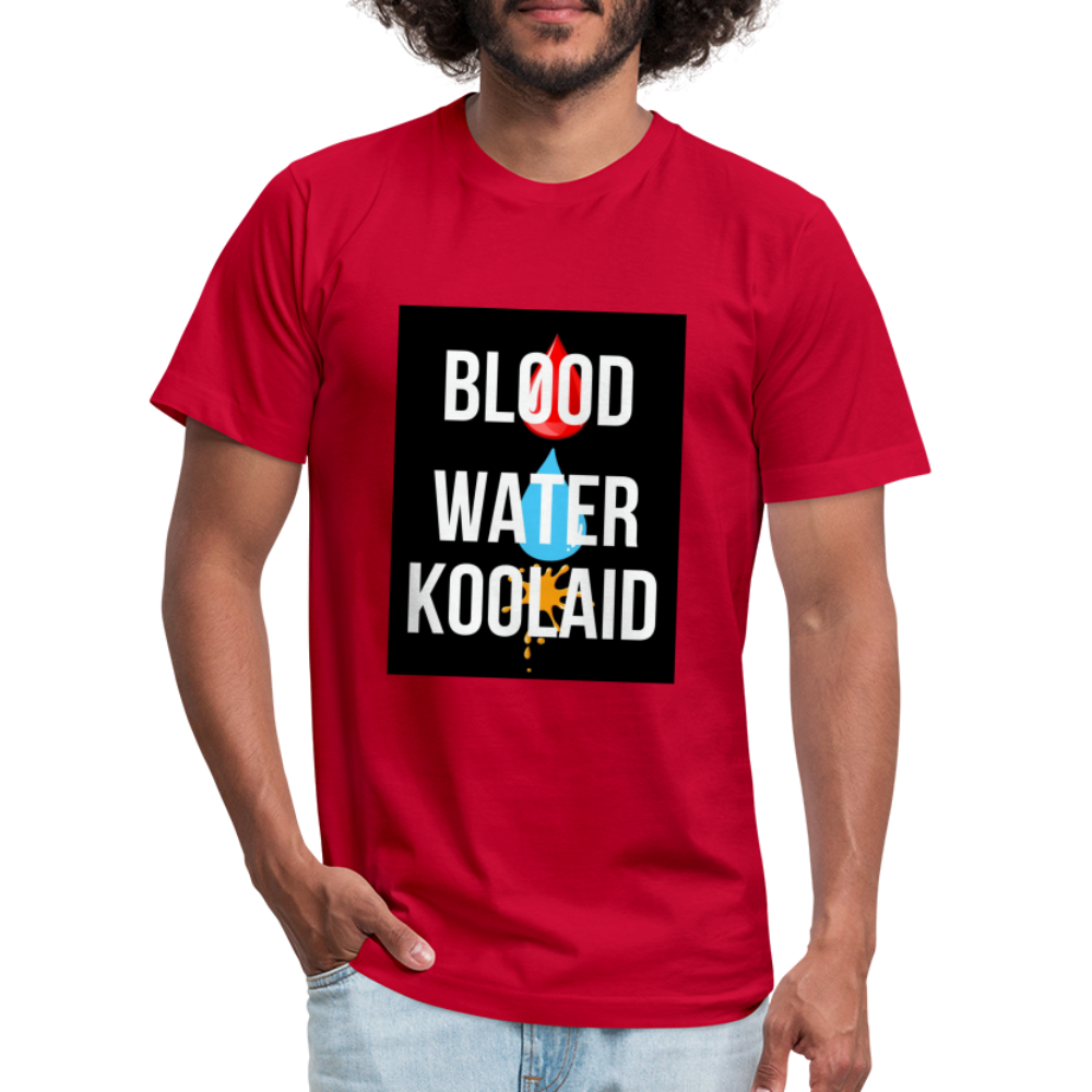 Blood Water or Koolaid - White Letters - red