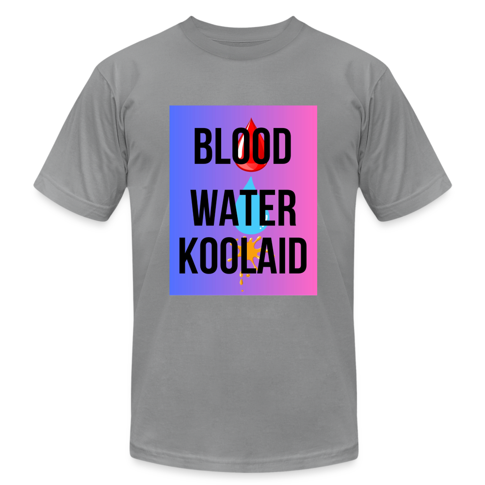 Blood Water or Koolaid - Black Letters/Colorful - slate