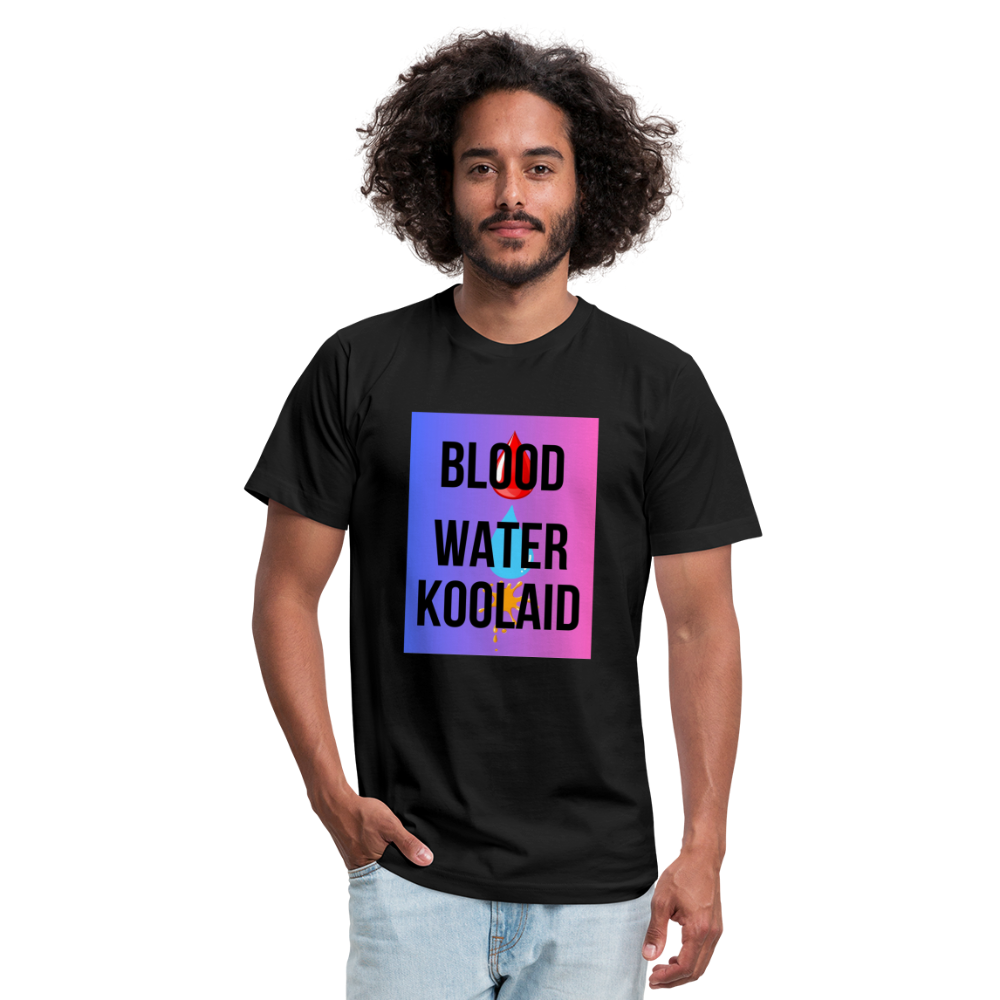 Blood Water or Koolaid - Black Letters/Colorful - black