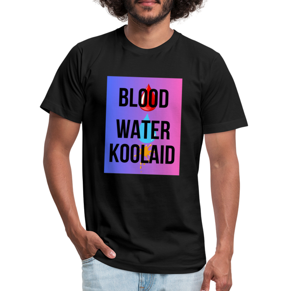 Blood Water or Koolaid - Black Letters/Colorful - black