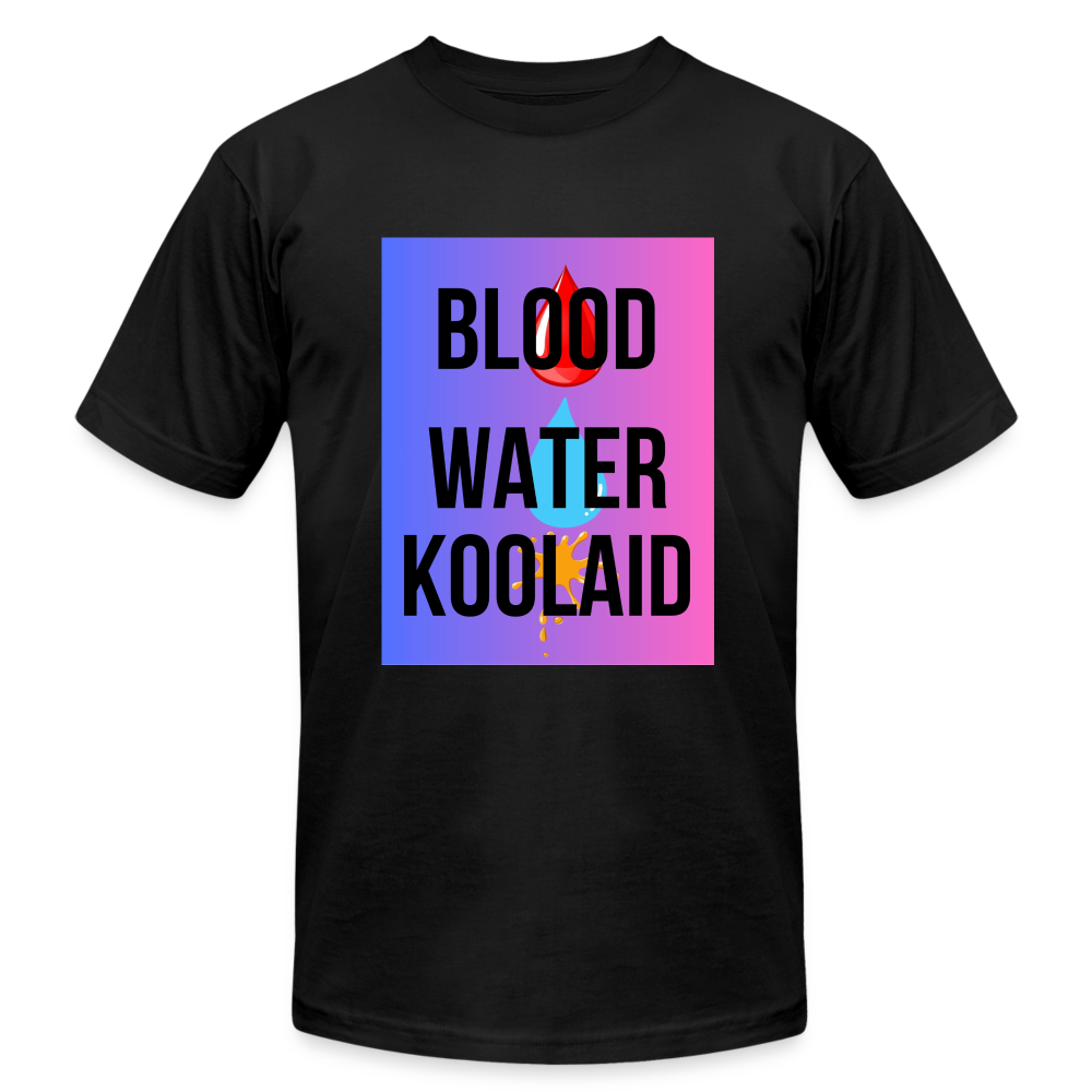 Blood Water or Koolaid - Black Letters/Colorful - black