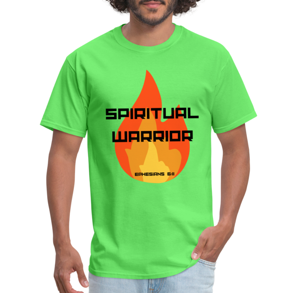 Spiritual Warrior - Black Letters - kiwi