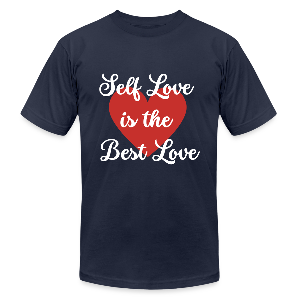 Self Love is the Best Love - White Letters - navy