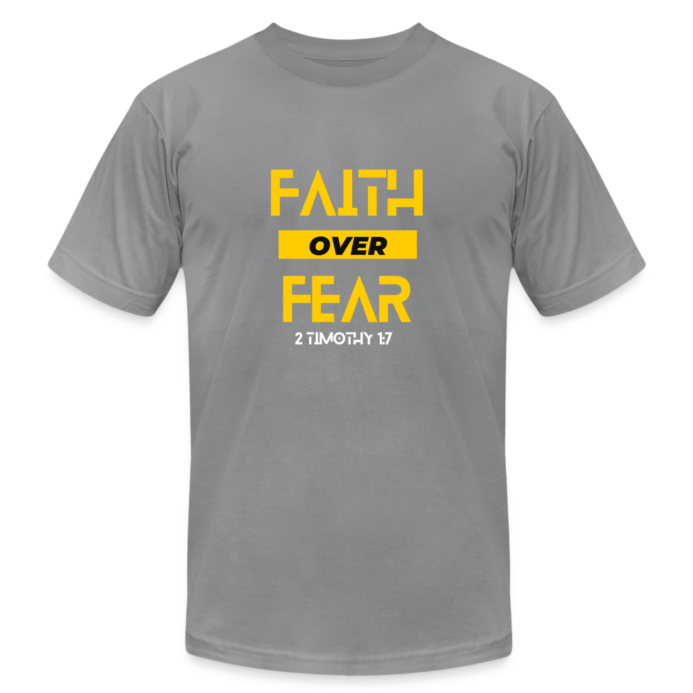 Faith Over Fear - slate