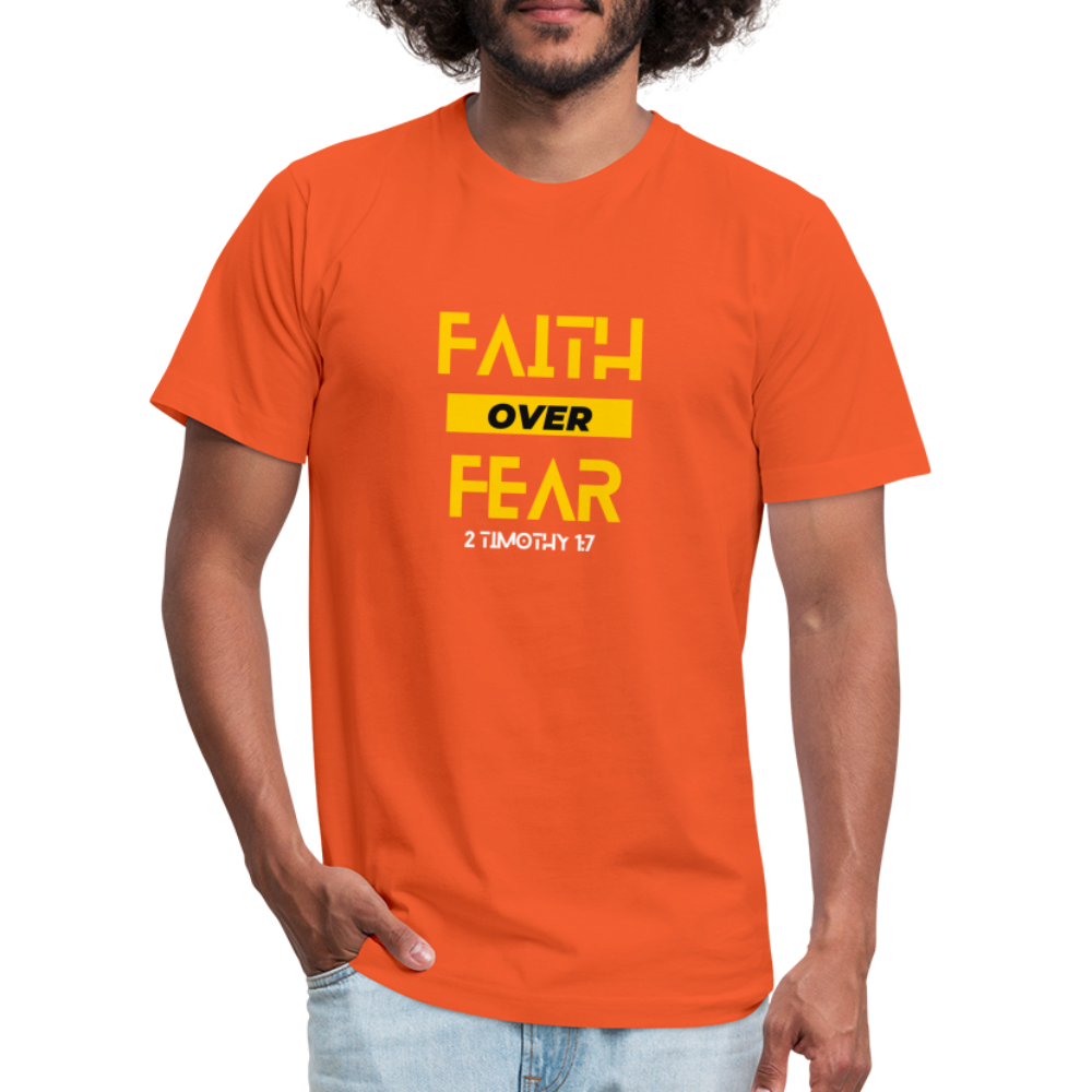 Faith Over Fear - orange