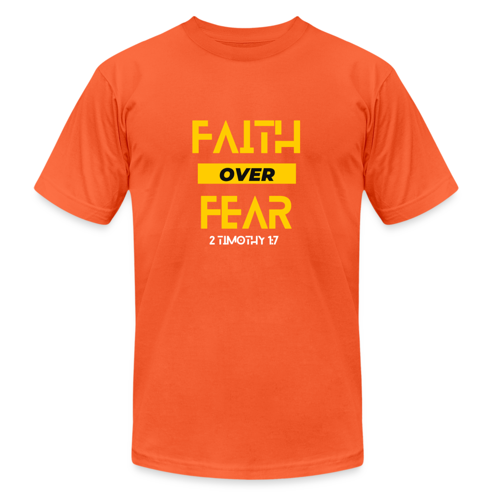 Faith Over Fear - orange