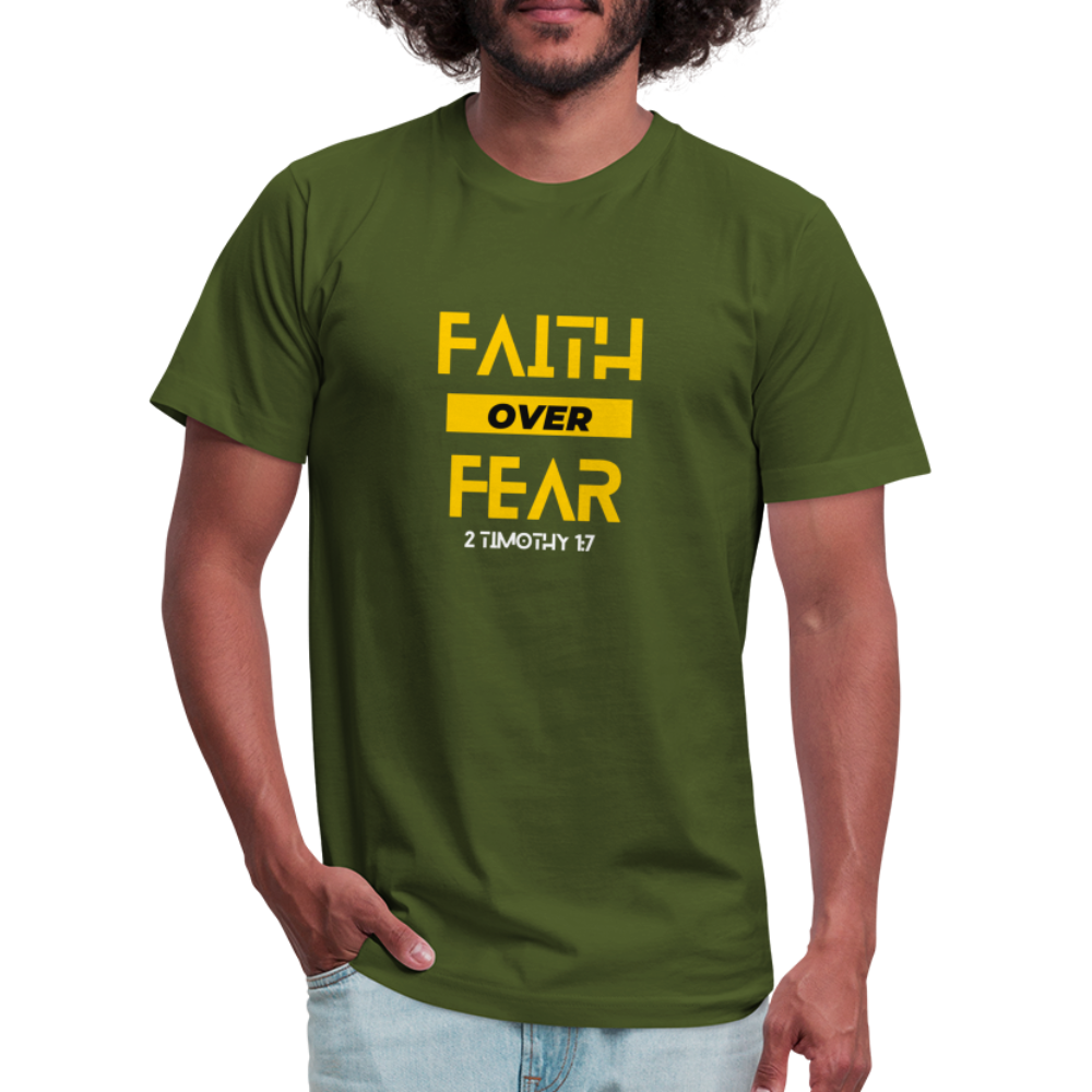 Faith Over Fear - olive