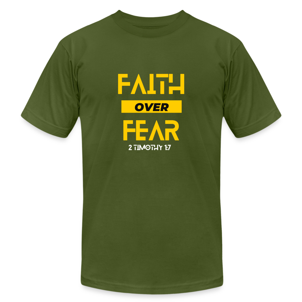 Faith Over Fear - olive