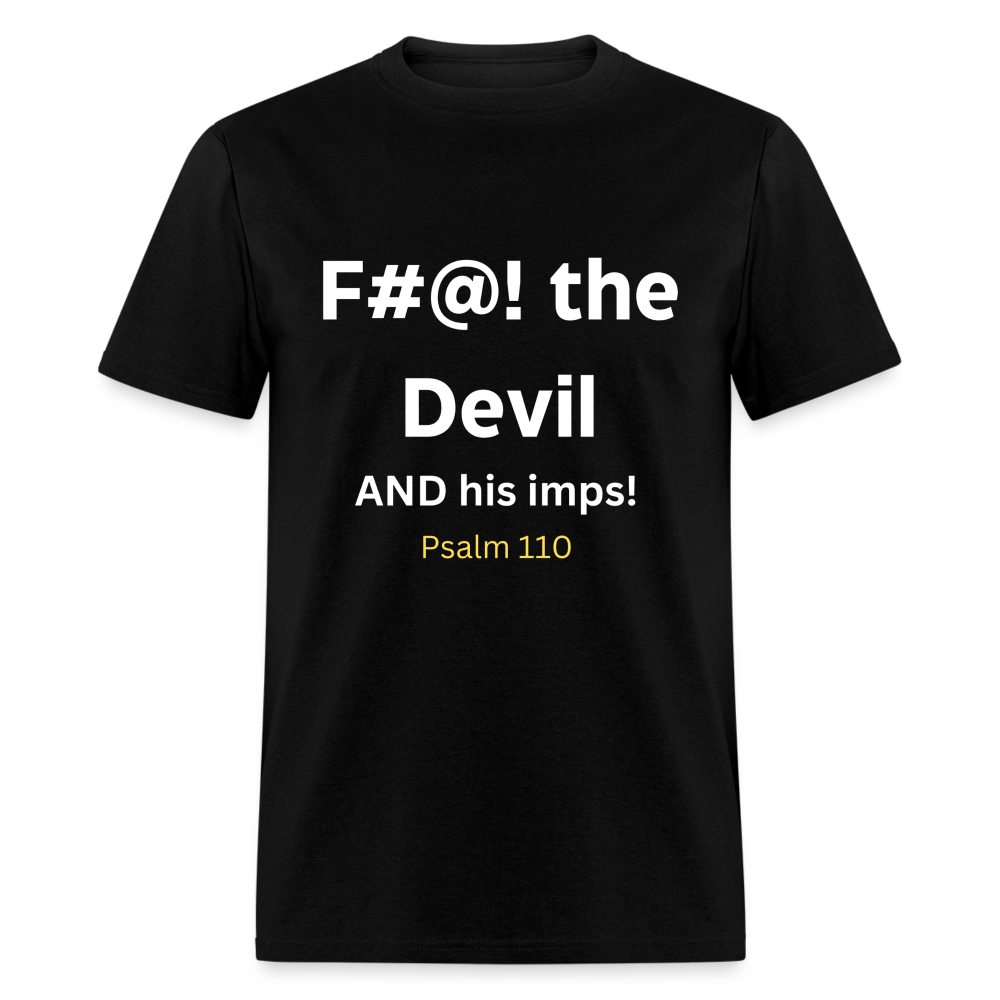 F#@! the devil - black