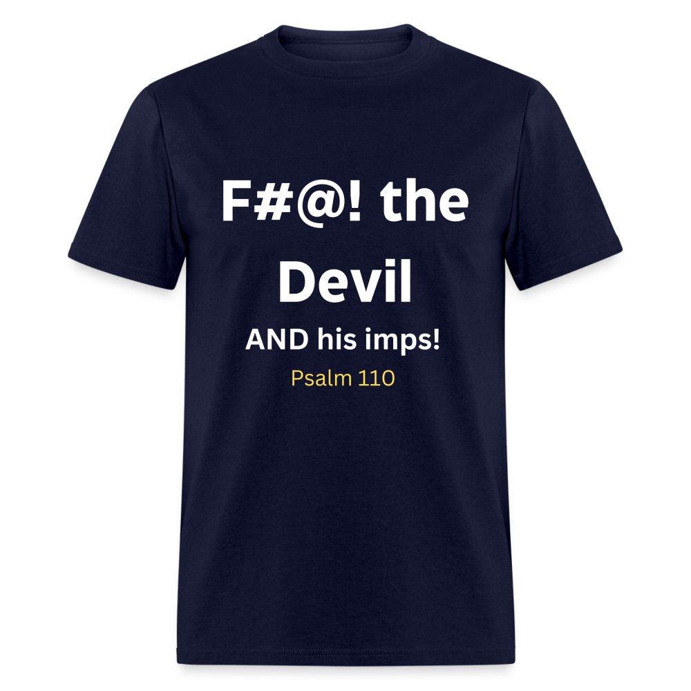 F#@! the devil - navy